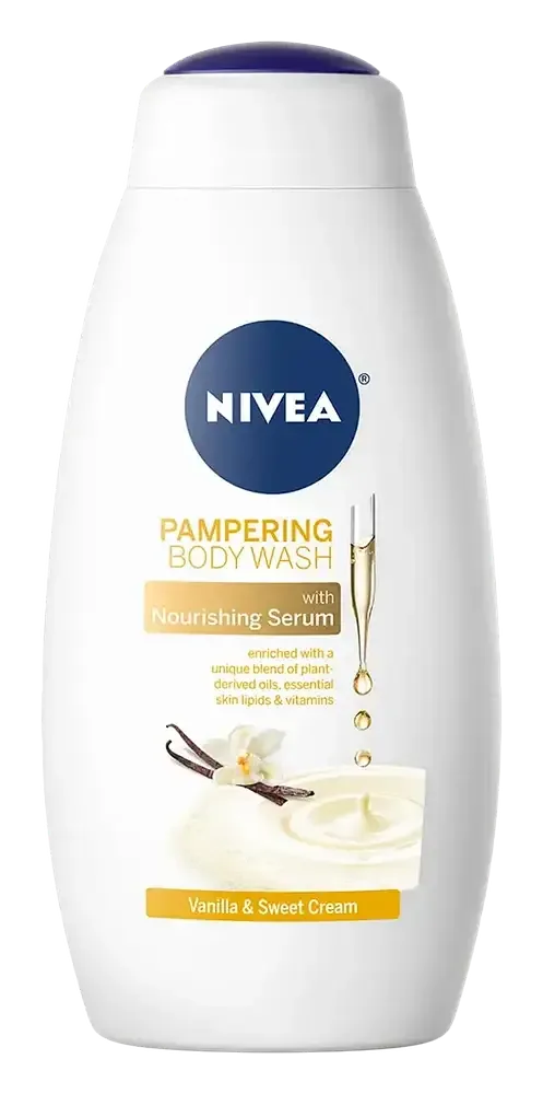 Nivea Pampering Body Wash Vanilla And Sweet Cream