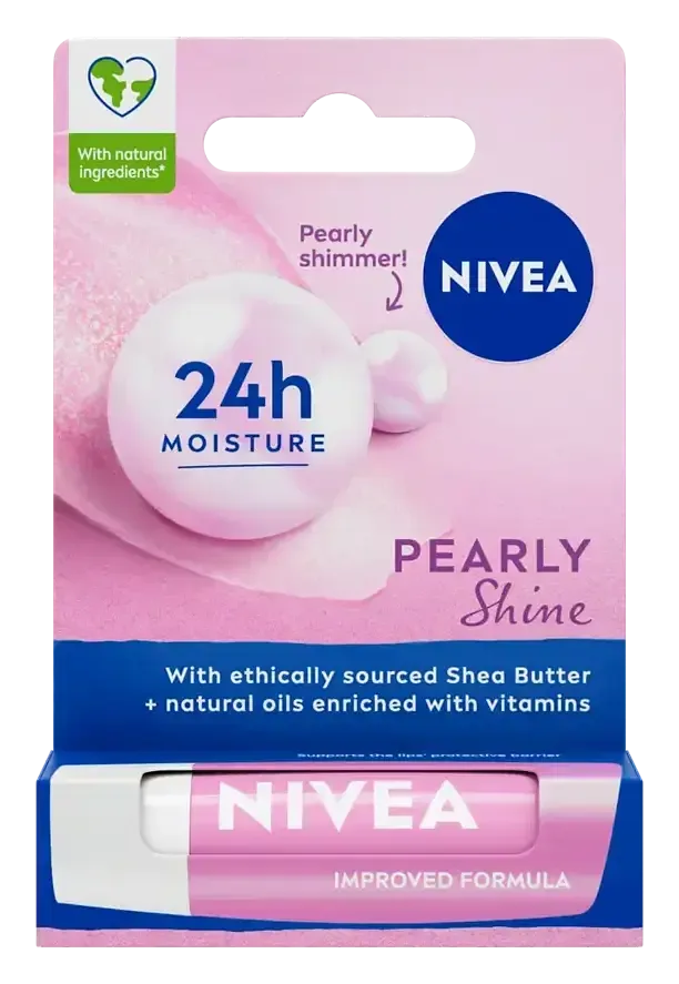 Nivea Pearly Shine Lip Balm