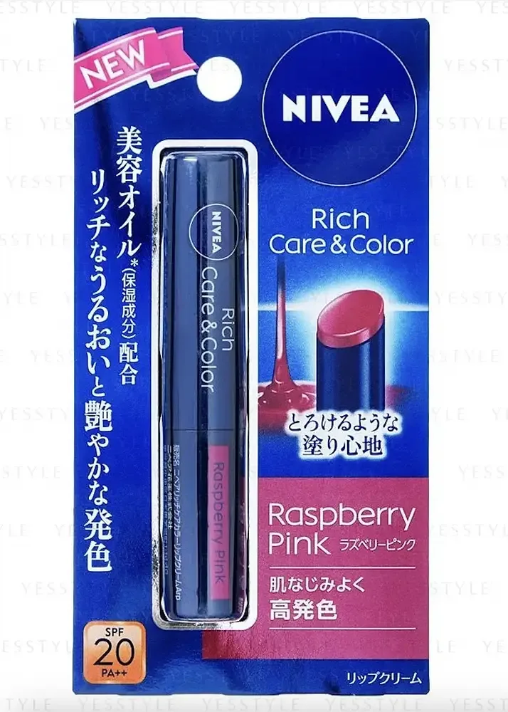 Nivea Rich Care & Color Lip Balm SPF 20