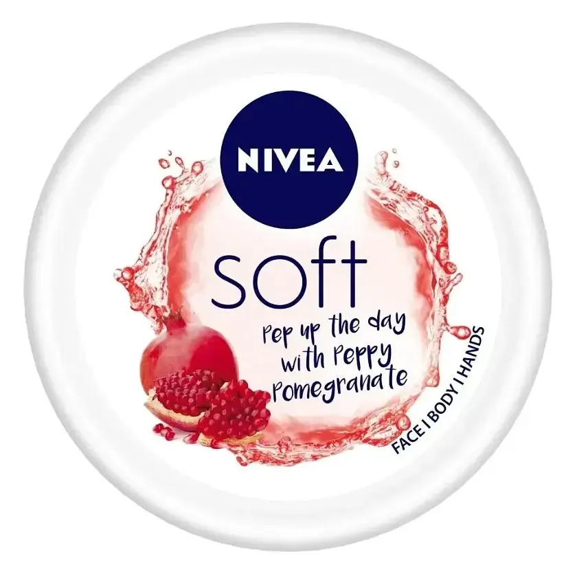 Nivea Soft Moisturizing Pomegranate Cream