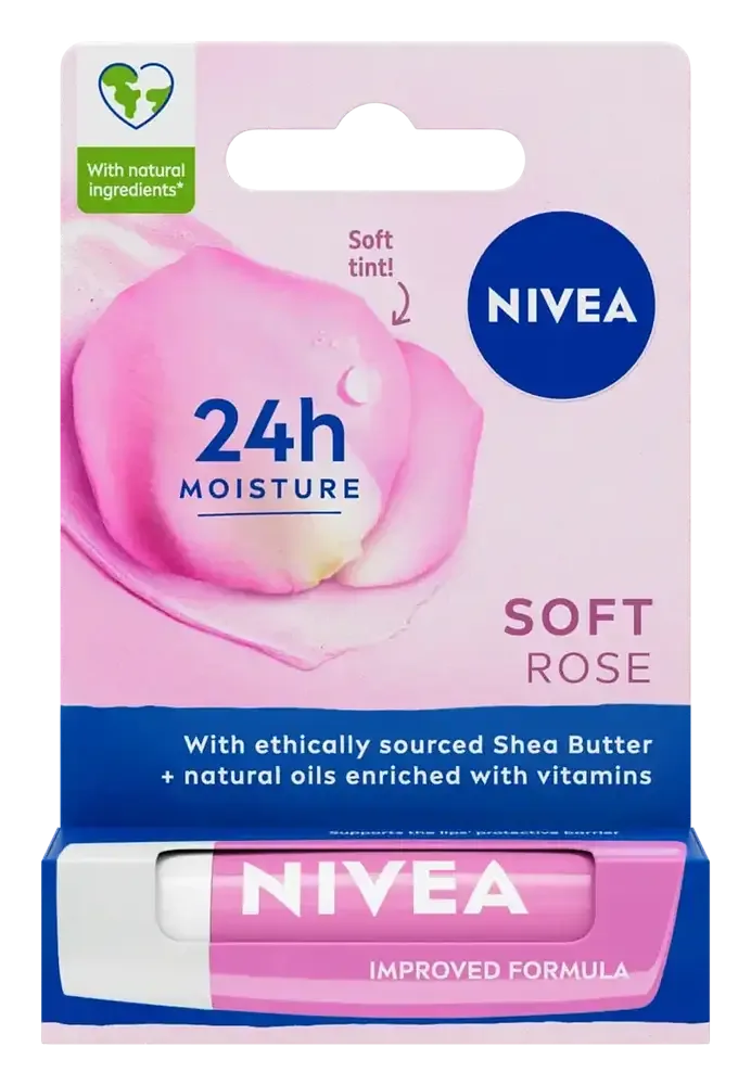 Nivea Soft Rose Lip Balm