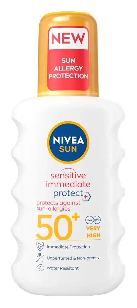 Nivea Sun Protect & Sensitive Protective Sunscreen Spray SPF 50+