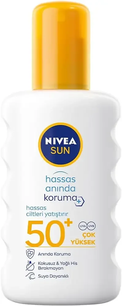 Nivea Sun Sensitive Immediate Protect Spray SPF 50+