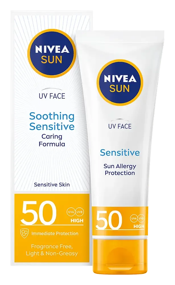 Nivea Sun Soothing Sensitive Sun Lotion SPF50+