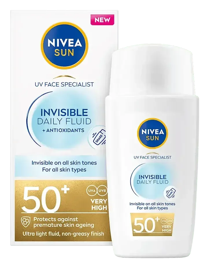 Nivea UV Face Invisible Daily Fluid SPF 50+