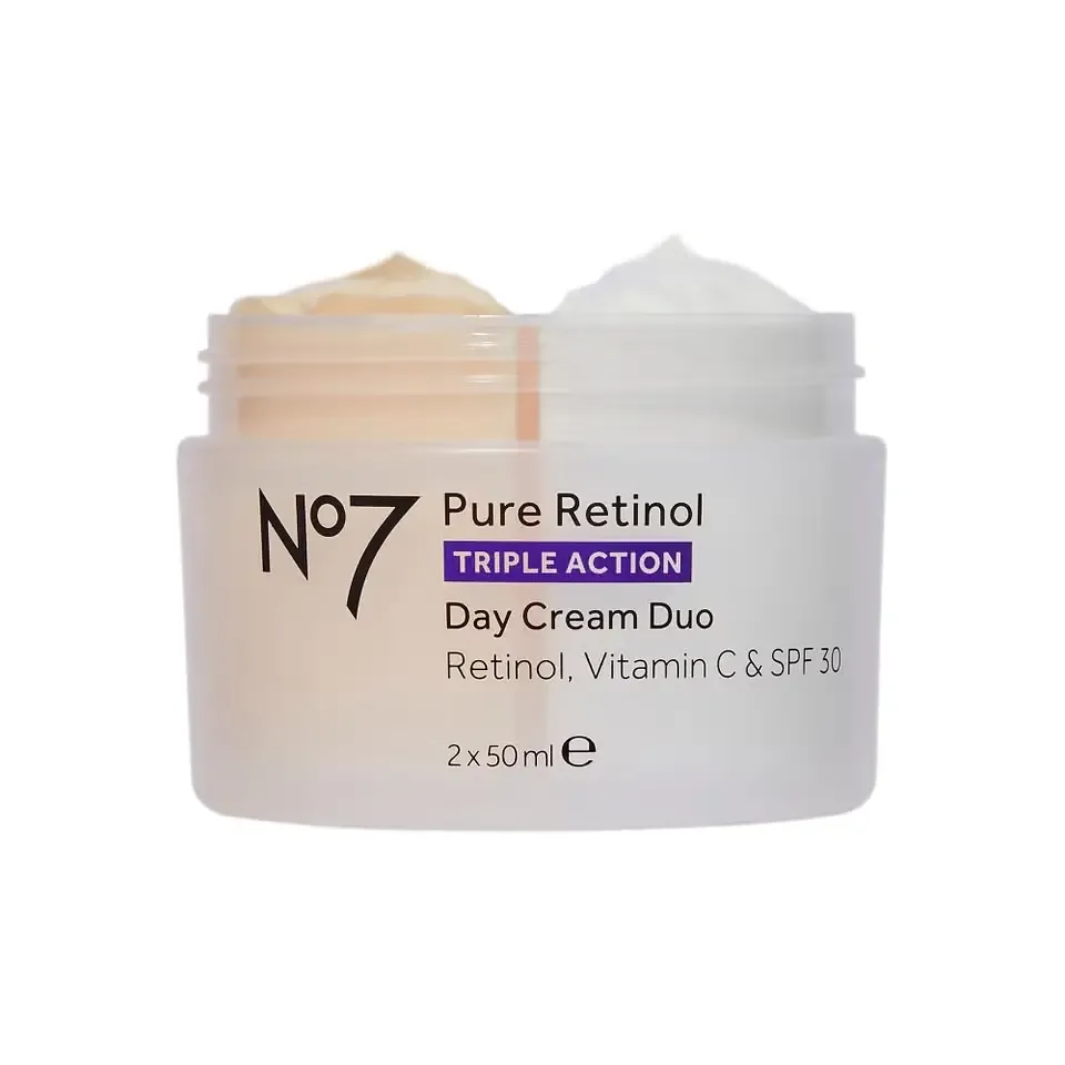 No7 Pure Retinol Triple Action Day Cream Duo SPF 30