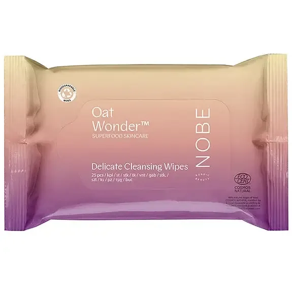 Nobe Oat Wonder Delicate Cleansing Wipes