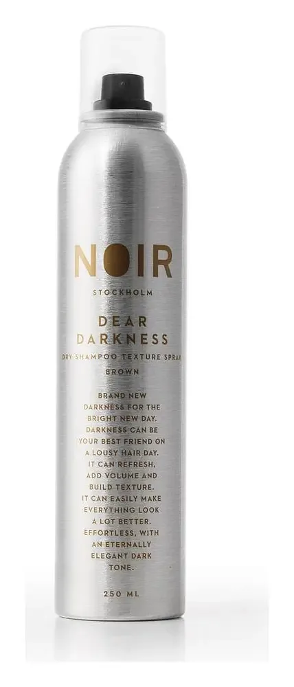 Noir Stockholm Dear Darkness Dry Shampoo Texture Spray Brown