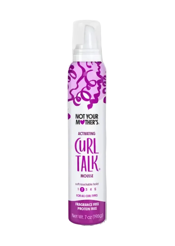 Not Your Mother’s Curl Talk Fragrance-Free Curl Activating Hair Mousse