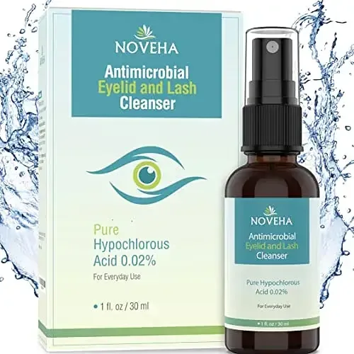 Noveha Antimicrobial Eyelid and Lash Cleanser