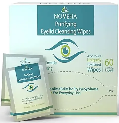 Noveha Purifying Eyelid Cleansing Wipes