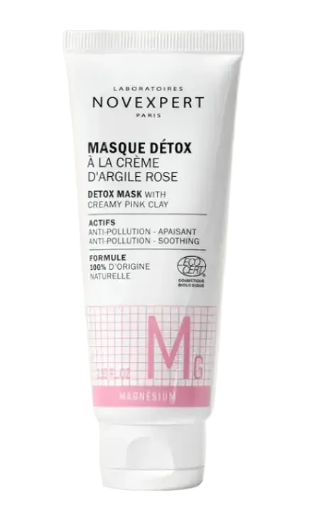 Novexpert Detox Mask With Creamy Pink Clay
