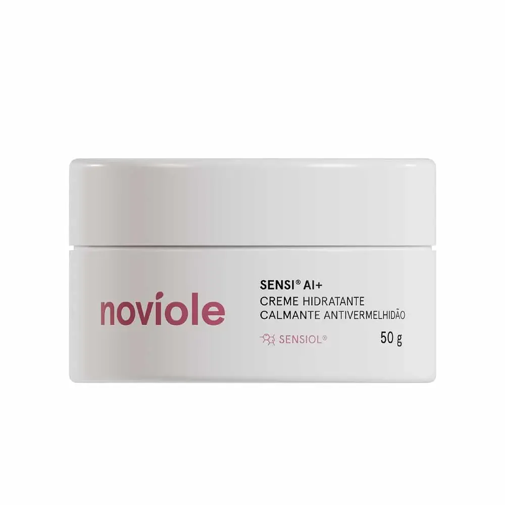 Noviole Sensi AI+ Creme Hidratante Calmante Antivermelhidão