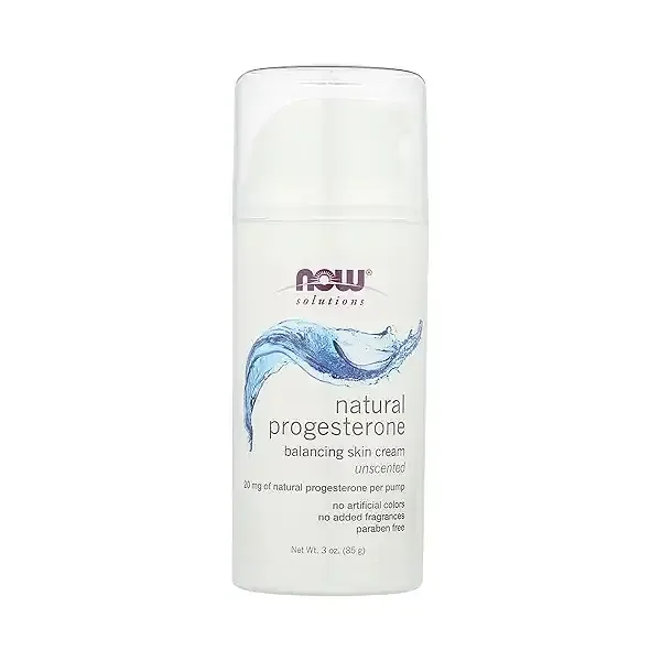 Now Solutions Progesterone From Wild Yam Balancing Skin Cream