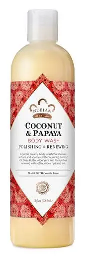 Nubian Heritage Coconut And Papaya Body Wash