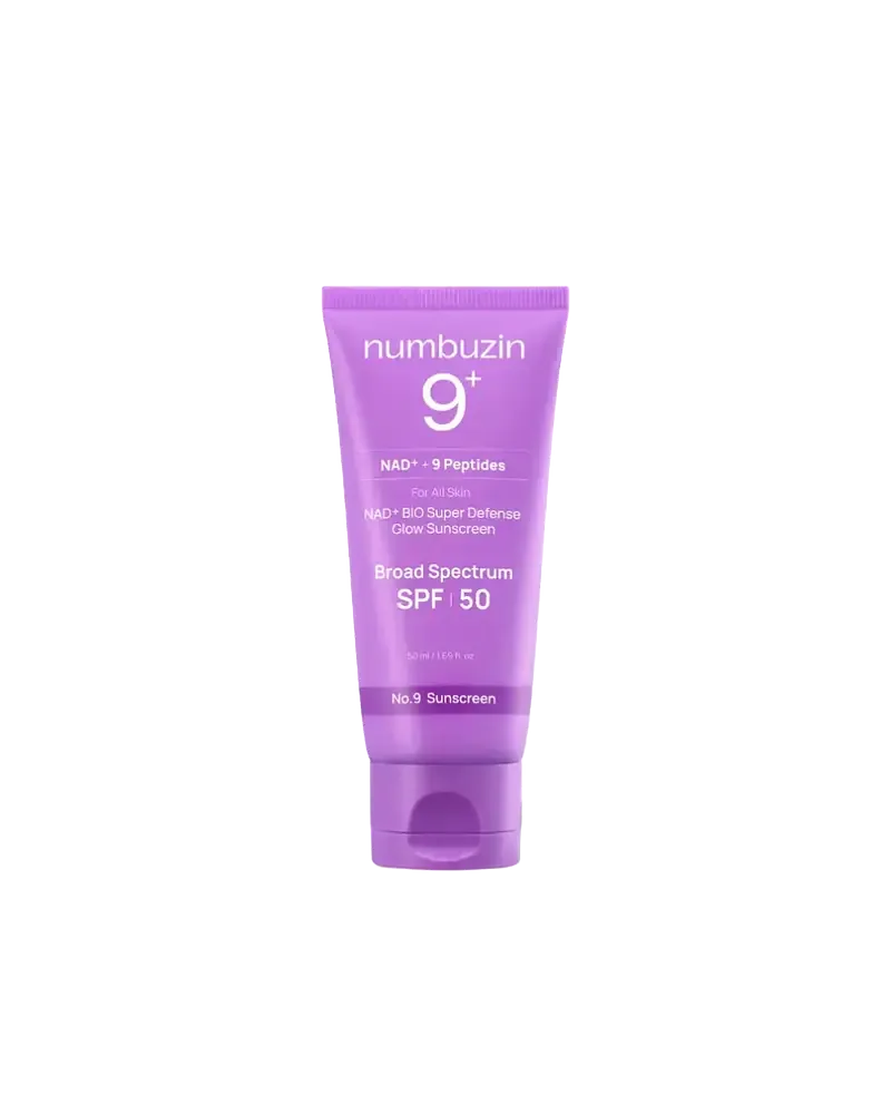 Numbuzin 9+ NAD+ Bio Super Defense Glow Sunscreen SPF 50
