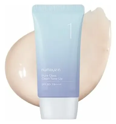 Numbuzin No.1 Pure Glass Clean Tone Up SPF 50+ PA++++