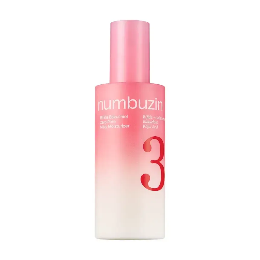 Numbuzin No.3 Bifida Bakuchiol Zero Pore Milky Moisturizer