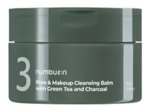 Numbuzin No.3 Pore & Makeup Cleansing Balm with Green Tea and Charcoal