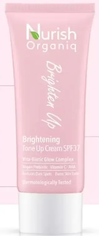 Nurish Organiq Brightening Tone Up Cream SPF 37