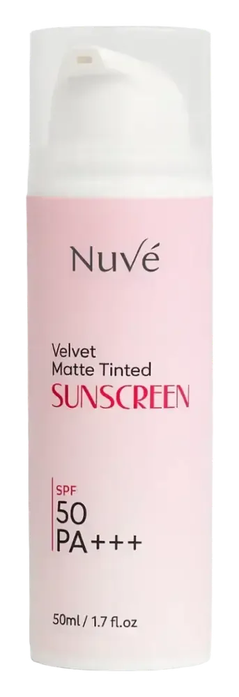 Nuvé Velvet Matte Tinted Sunscreen SPF 50 PA+++