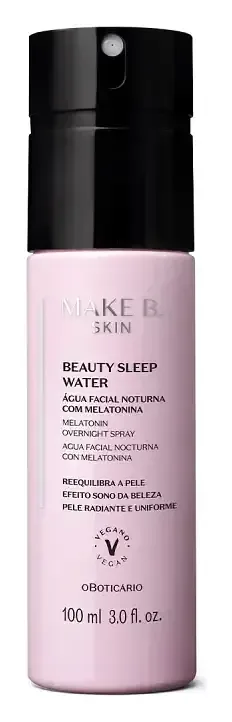 O Boticário Água Facial Noturna Beauty Sleep Water Make B. Skin