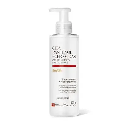 O Boticário Botik Cica Pantenol + Ceramidas Gel De Limpeza Facial Suave
