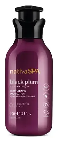 O Boticário Loção Hidratante Nativa Spa Ameixa Negra