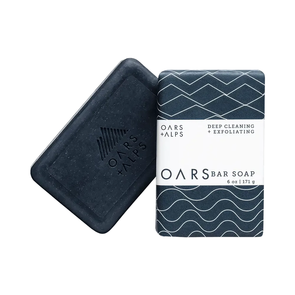 Oars + Alps Blue Charcoal Oars Bar Soap