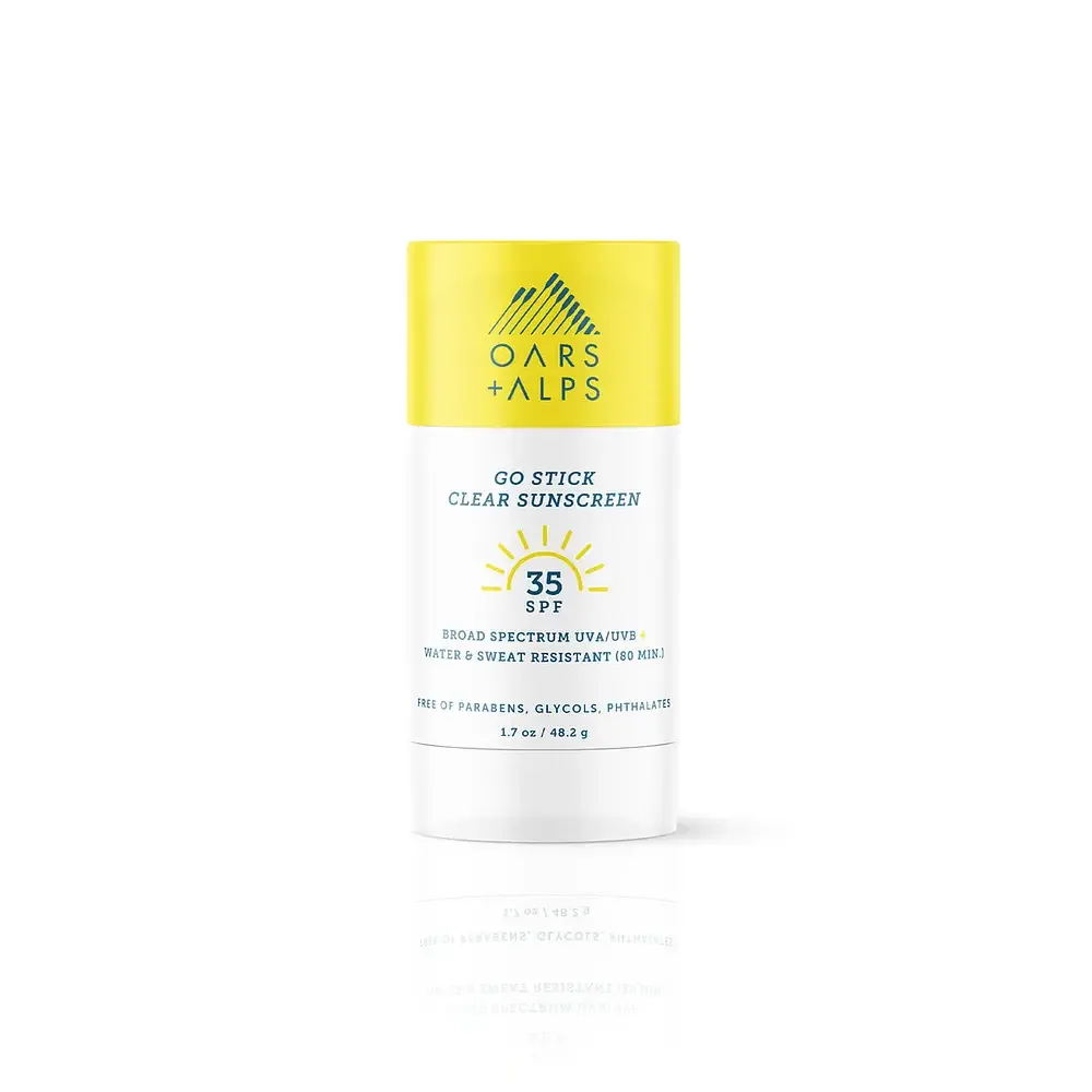 Oars + Alps Go Stick Clear Sunscreen SPF 35