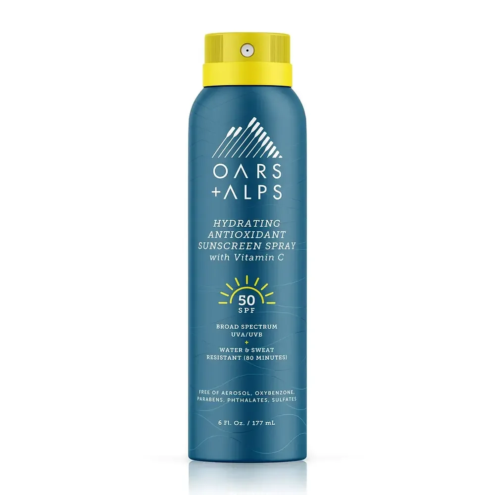 Oars + Alps Hydrating Antioxidant Sunscreen Spray SPF 50