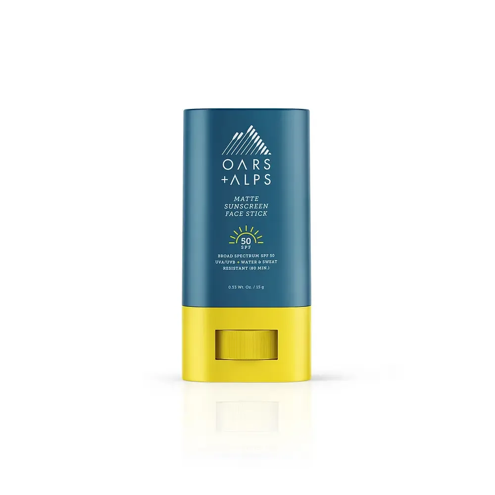 Oars + Alps Matte Sunscreen Face Stick SPF 50