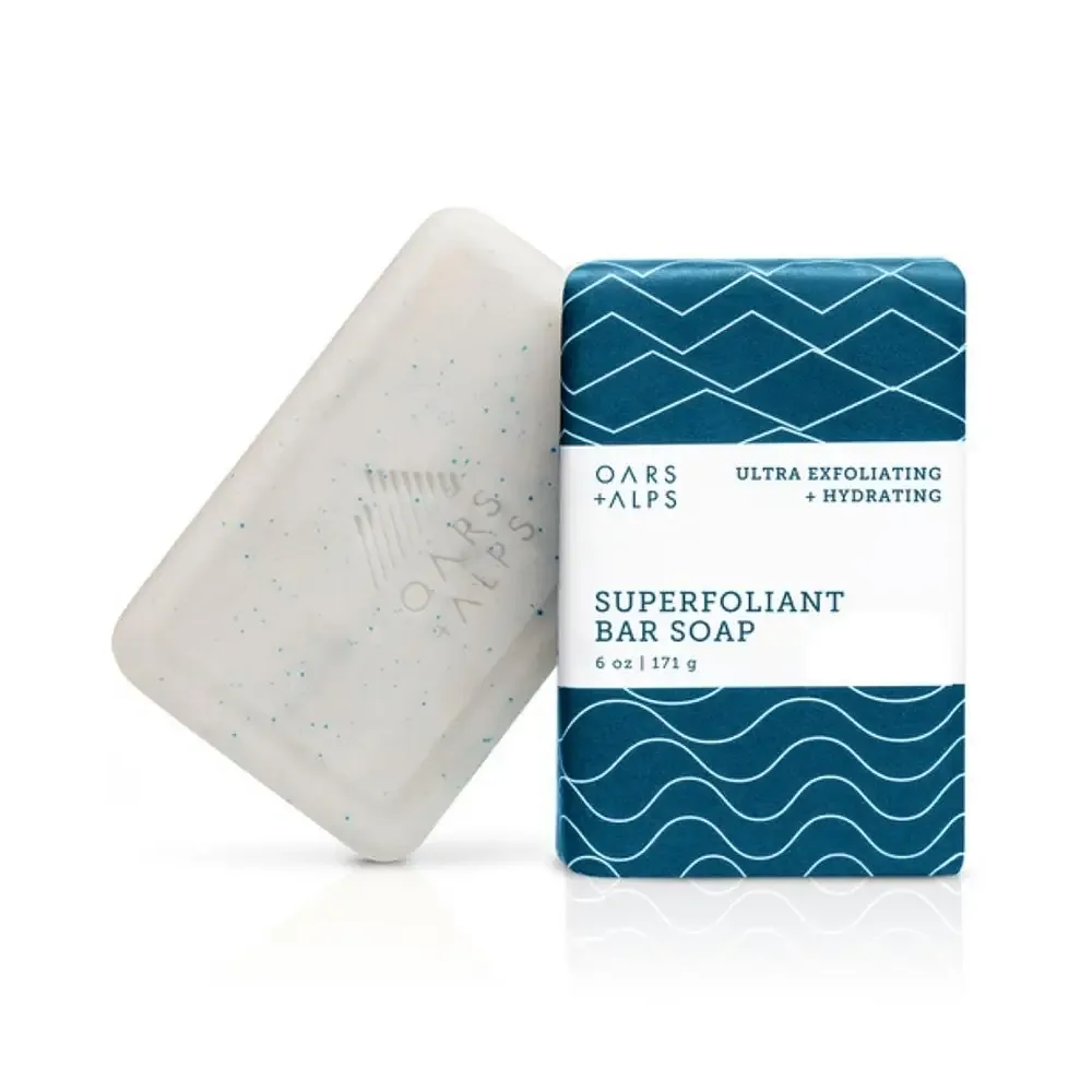 Oars + Alps Superfoliant Bar Soap
