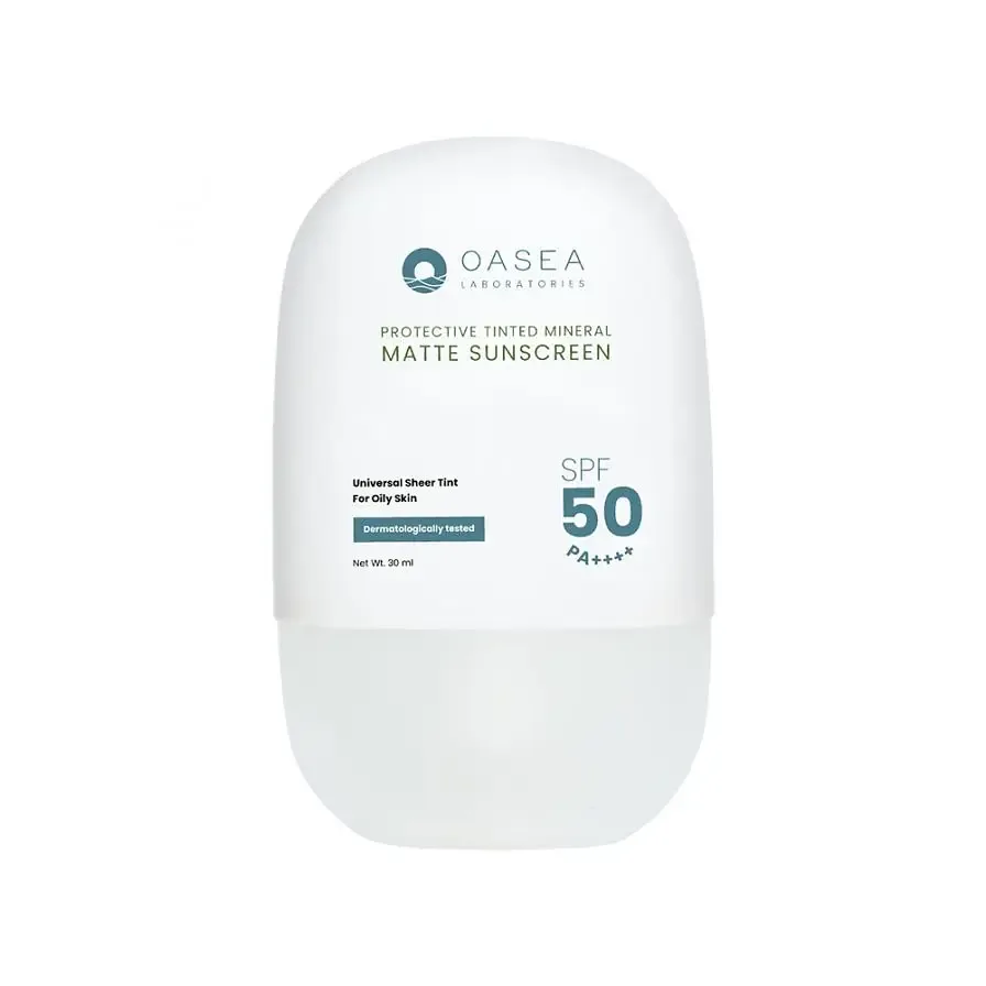 Oasea Protective Tinted Mineral Matte Sunscreen SPF 50 PA++++