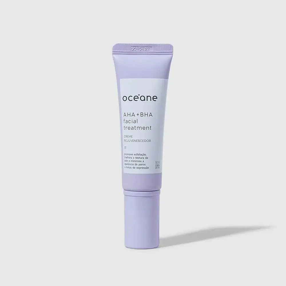 Oceane Creme Rejuvenescedor Lavável AHA + BHA Facial Treatment