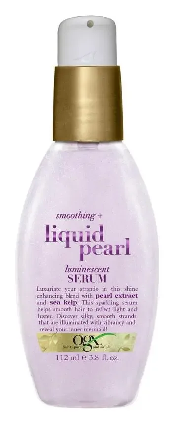 OGX Beauty Smoothing + Liquid Pearl Luminescent Serum
