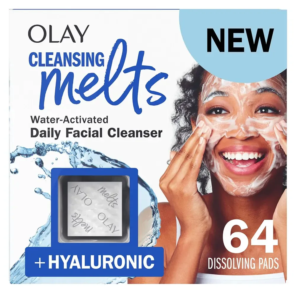 Olay Face Cleansing Melts Water-Activated Daily Facial Cleanser