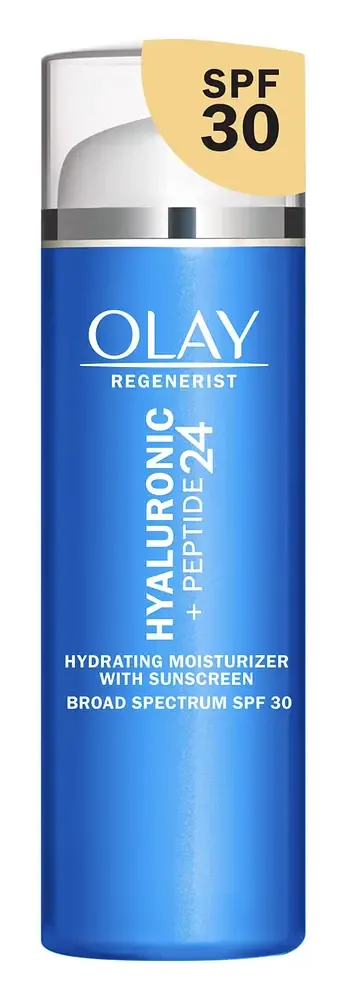 Olay Regenerist Hyaluronic + Peptide 24 Face Moisturizer SPF 30