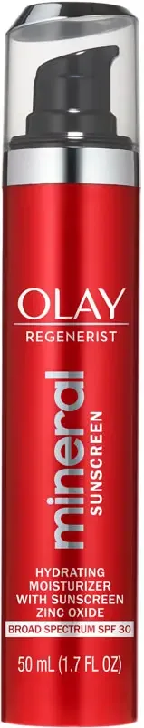 Olay Regenerist Mineral Sunscreen Hydrating Moisturizer SPF 30
