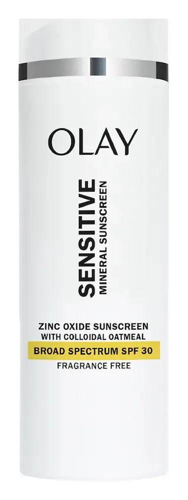 Olay Sensitive Mineral Zinc Oxide Sunscreen SPF 30