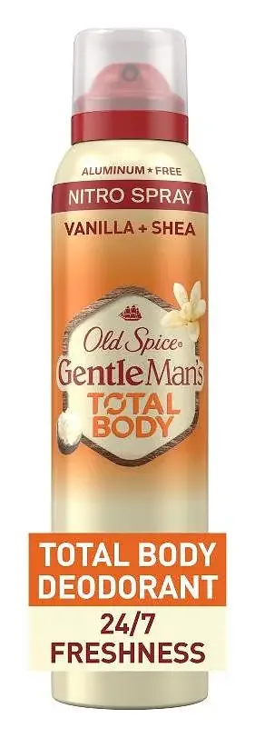 Old Spice GentleMan's Total Body Deodorant Spray