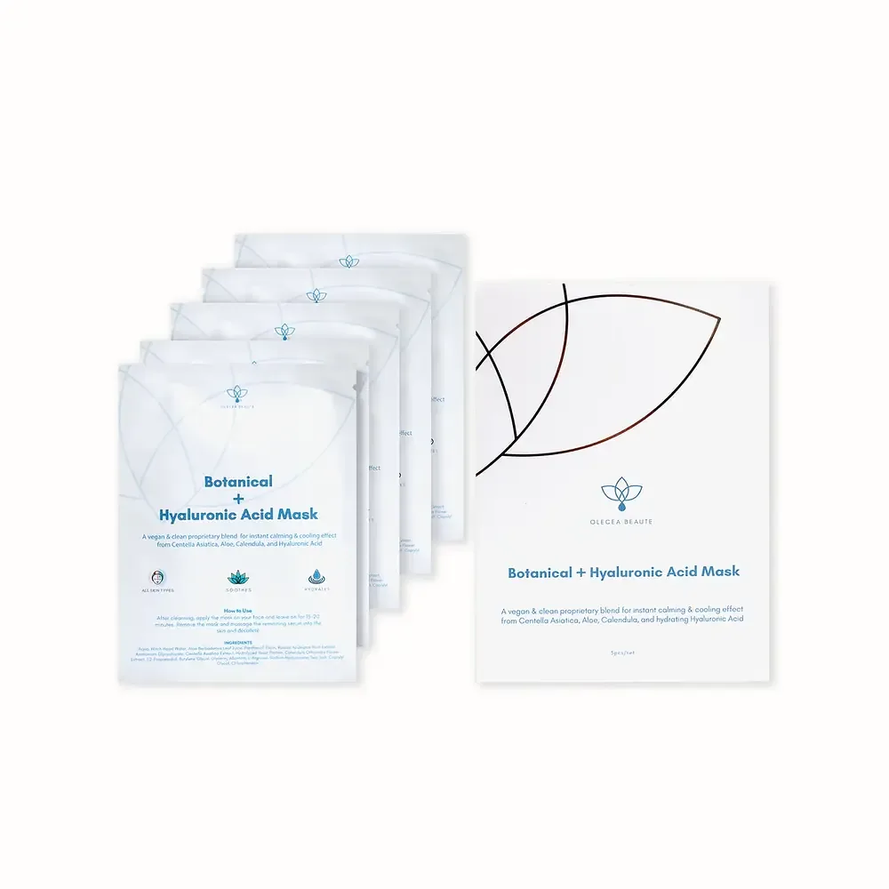 Olecea Beaute Botanical + Hyaluronic Acid Mask