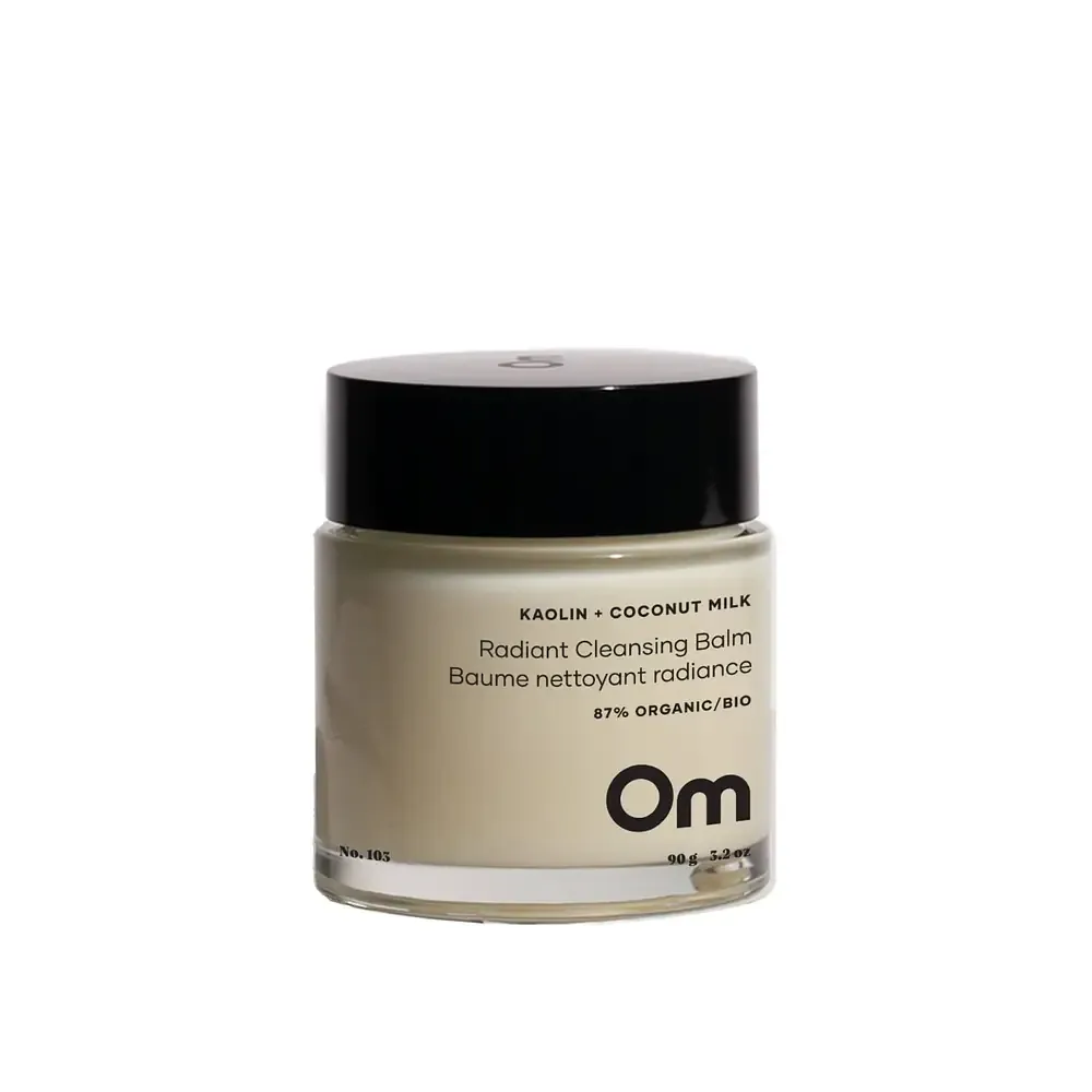 OM Organics Kaolin + Coconut Milk Radiant Cleansing Balm