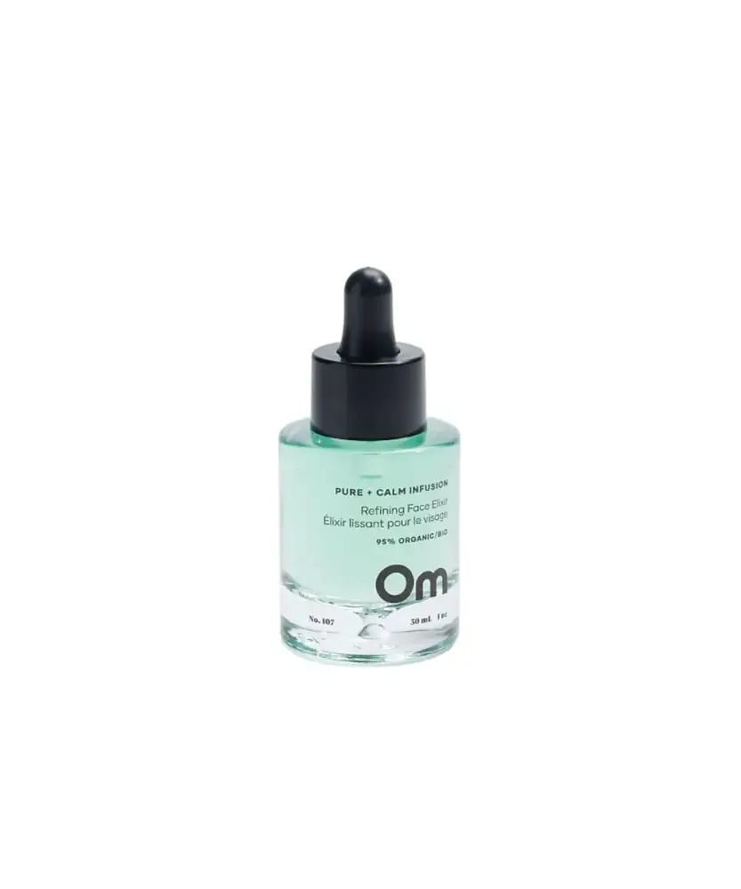 OM Organics Pure + Calm Infusion Refining Face Elixir