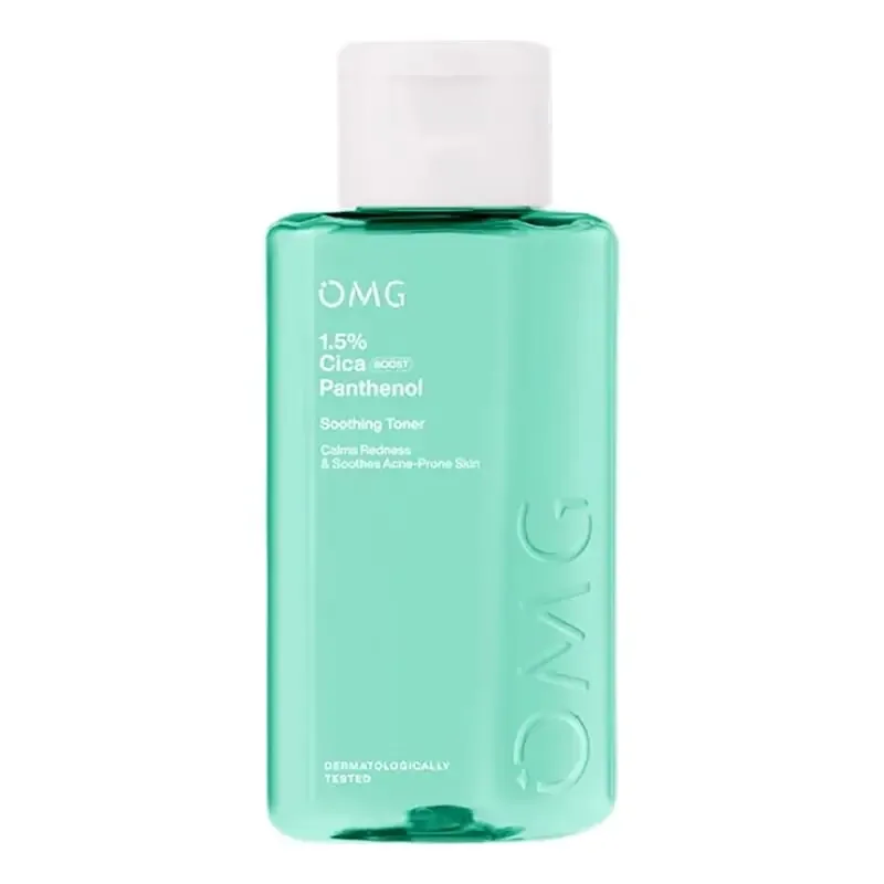 OMG Beauty 1.5% CicaBoost Panthenol Soothing Toner