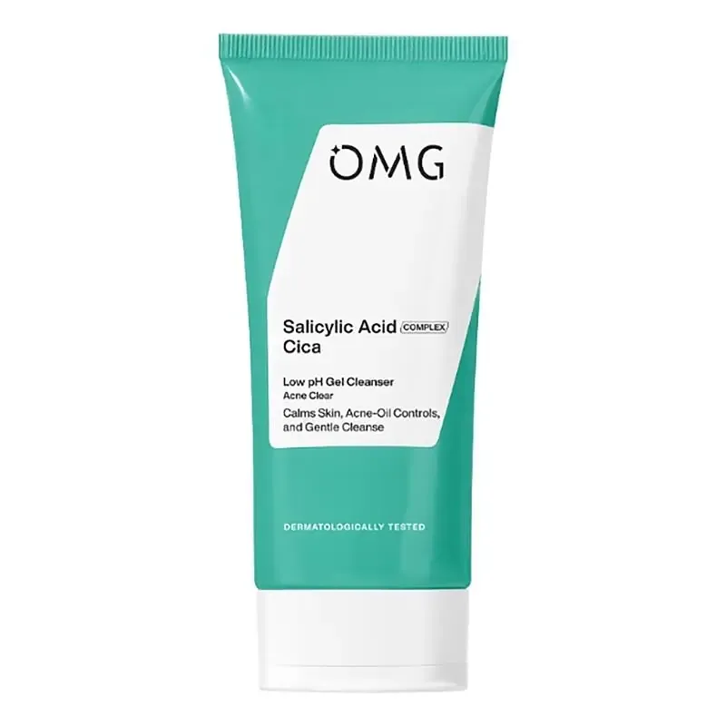 OMG Beauty Salicylic Acid Complex Cica Low pH Gel Cleanser