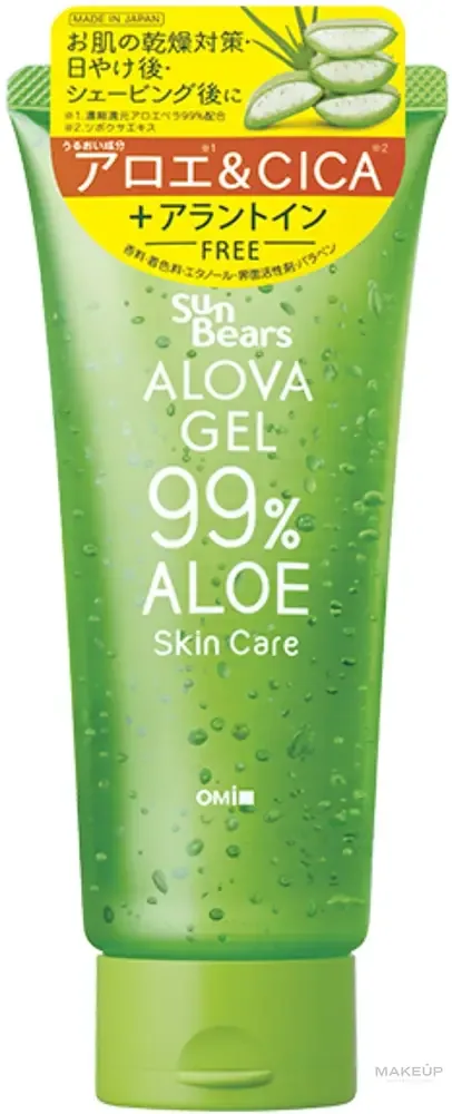 OMI Menturm Sun Bears Alova Gel 99% Aloe Skin Care