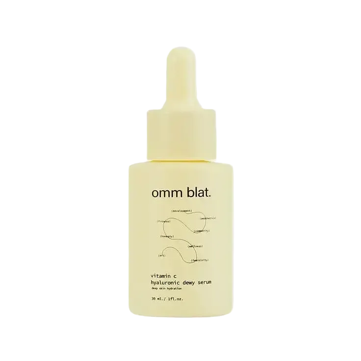 Omm Blat. Vitamin C Hyaluronic Dewy Serum