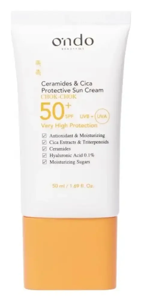 Ondo Beauty 36.5 Ceramides & Cica Protective Sun Cream SPF 50+