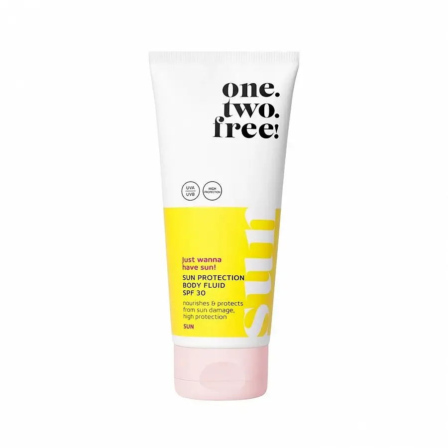 One. Two. Free! Sun Protection Body Fluid SPF 30